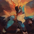 ¼